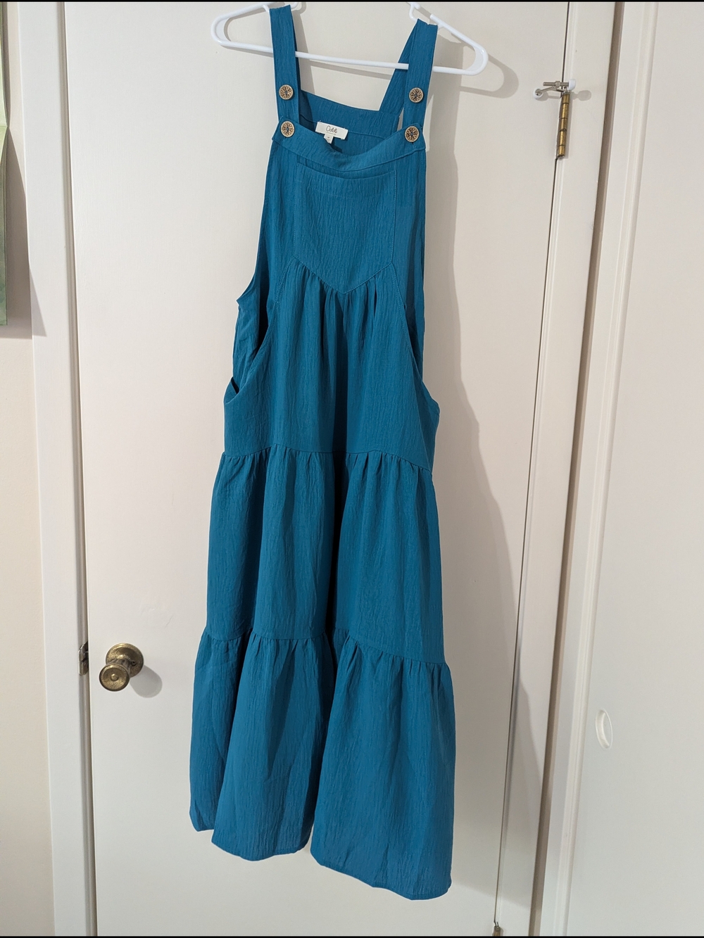 Offi Tiered Maxi Dress Size Medium